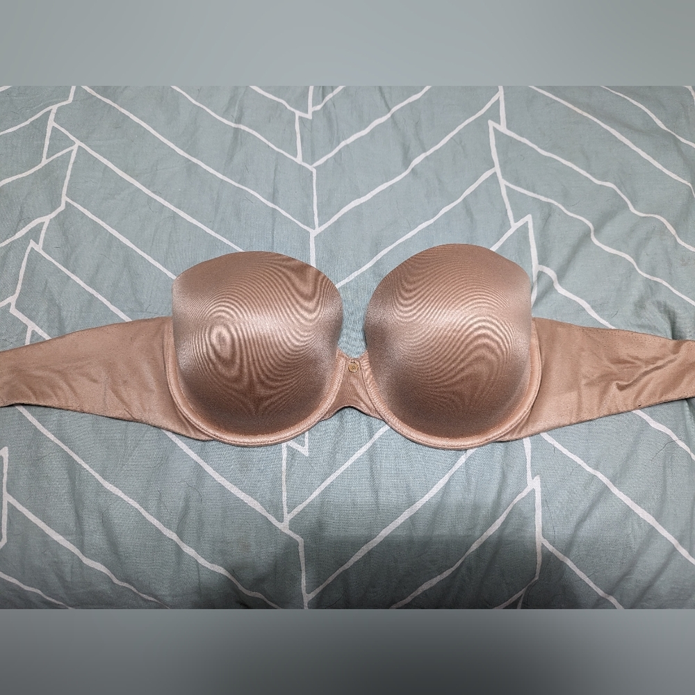 VS Lined Strapless Bra - Tan/Nude